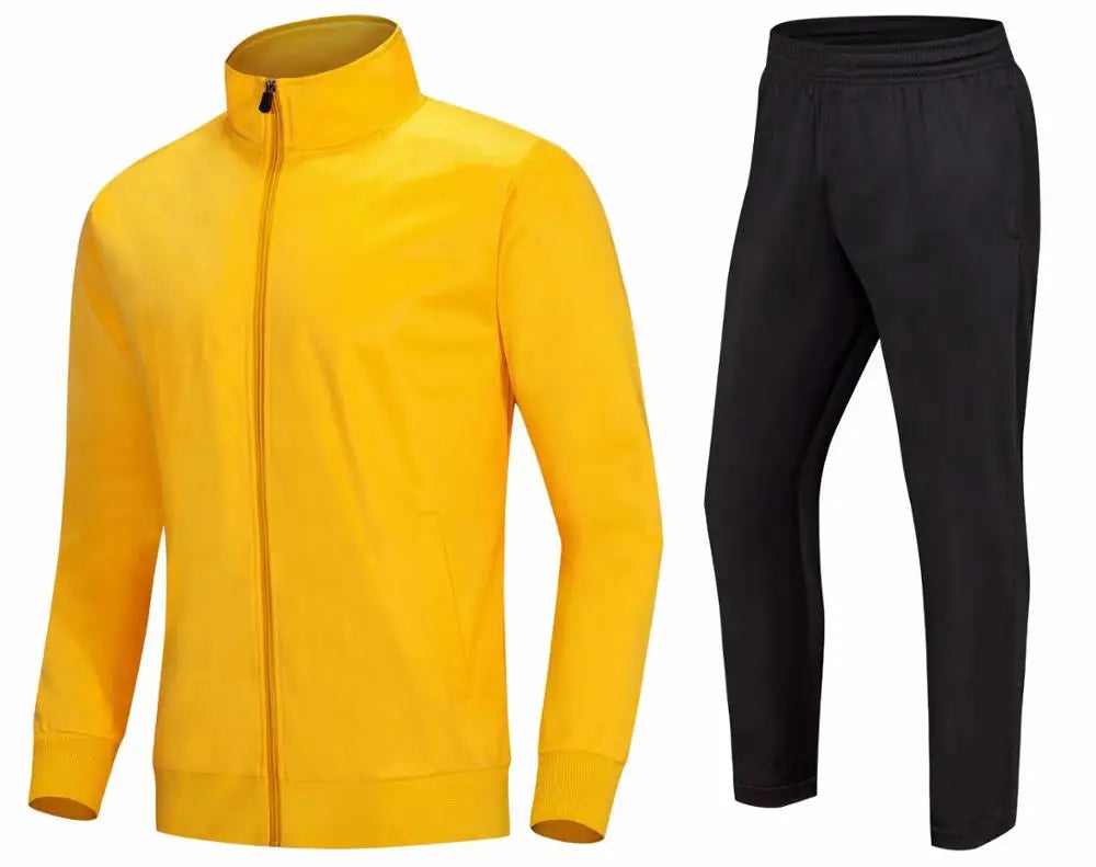 Inverno Velluto Jogging Set Con Giacca E Pantaloni Da Uomo Ragazzi Con Cappuccio Per Palestra Fitness Abbigliamento