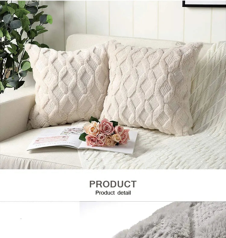 Federa Morbida Decorativa Per Cuscino Fodera Soggiorno E Letto Decorazioni Casa Natale
