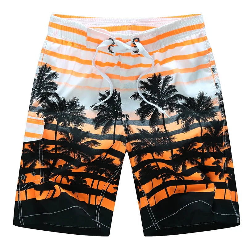 Pantaloncini Da Surf Da Uomo Bermuda Costumi Da Bagno Taglie Forti 4XL 5XL 6XL Asciugatura Rapida Verde Giallo Rosso