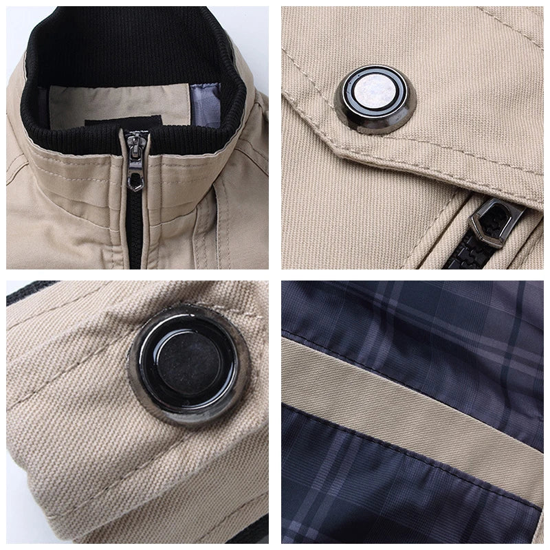 Giacca Bomber Da Uomo Moda Giacca A Vento Casual Cappotto Da Uomo Primavera Autunno Slim Capispalla Caldo