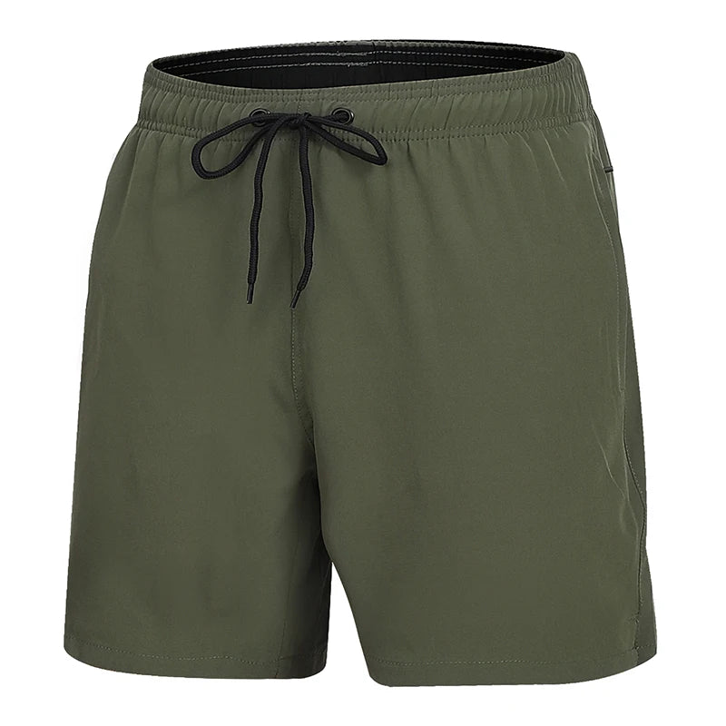 Costume Elasticizzato Uomo Escatch 2025 Pantaloncini Da Spiaggia Ad Asciugatura Rapida Tasche Cerniera Fodera Rete