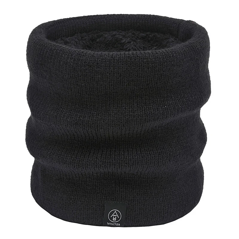 Sciarpa Unisex Inverno Autunno Calda Morbida In Panno Fascia Collo Bandana 25x21 Cm