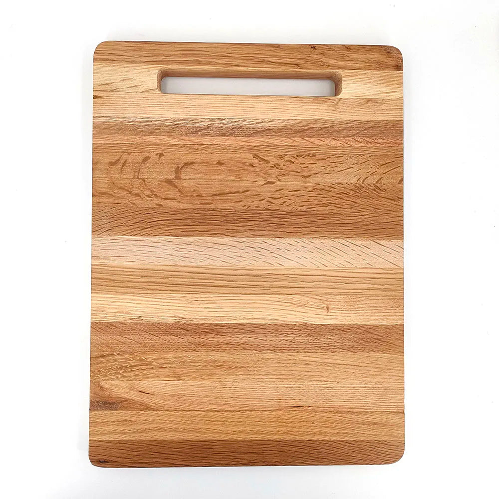 Jaswehome Tagliere Da Cucina In Legno Di Quercia Grande Tagliere Multiuso Per Carne Formaggio Pane Verdura Frutta