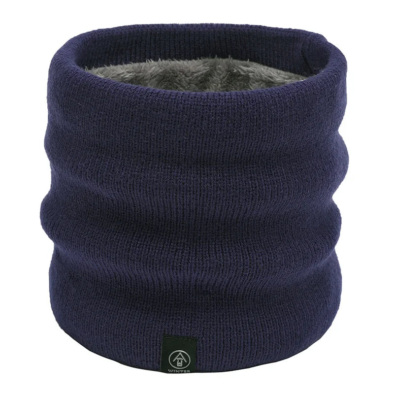 Sciarpa Unisex Inverno Autunno Calda Morbida In Panno Fascia Collo Bandana 25x21 Cm