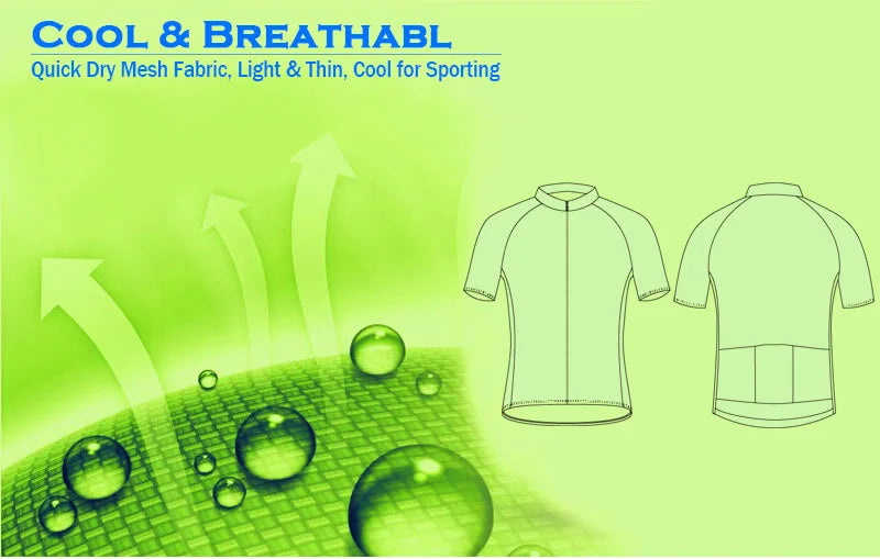 Keyiyuan Maglia Ciclismo Uomo Maniche Corte Estate Per Gara Triathlon MTB Abbigliamento Sportivo Bici