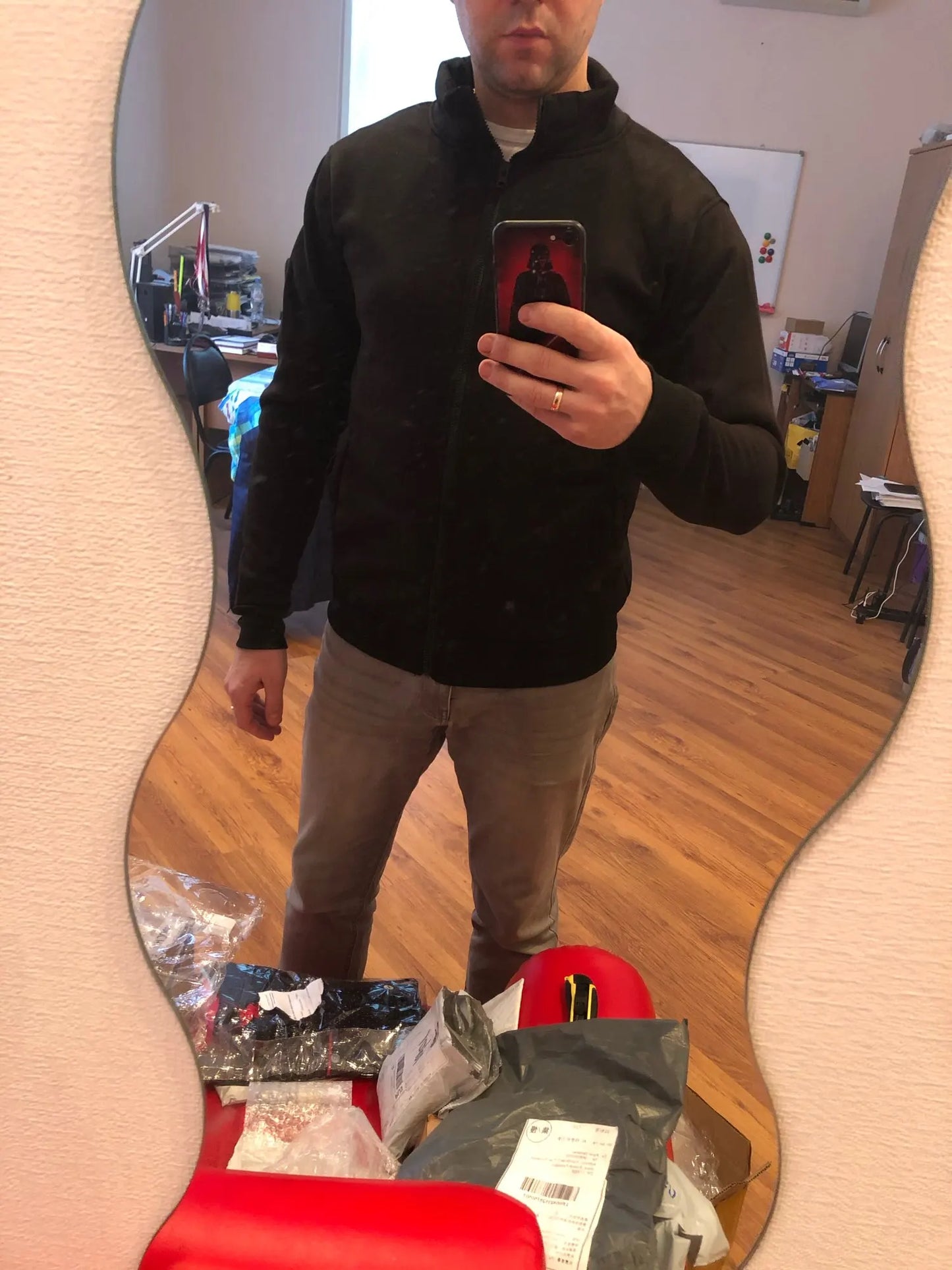 MRMT 2026 Nuove Felpe Da Uomo Senza Cappuccio Con Zip Frontale E Collo Alto Pullover Maschili