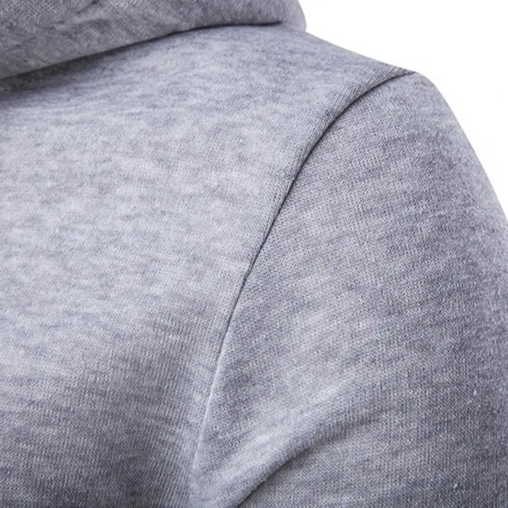 Felpe Da Uomo Autunnali Con Cappuccio Zip Slim Fit Giacca Maniche Lunghe Abbigliamento Maschile