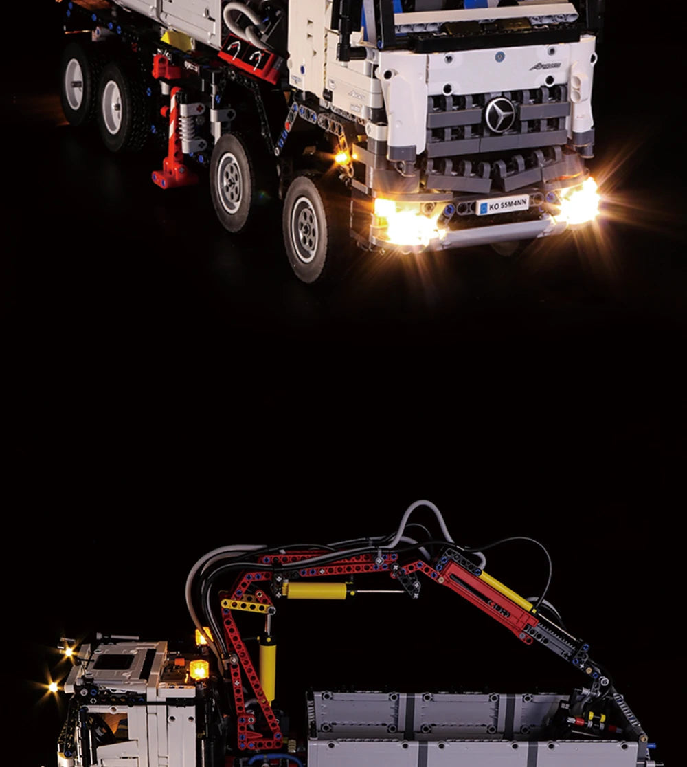 Luce a Led Per Lego 42043 Arocs Technic Camion Giocattolo Con Batteria Kit Luci Completo