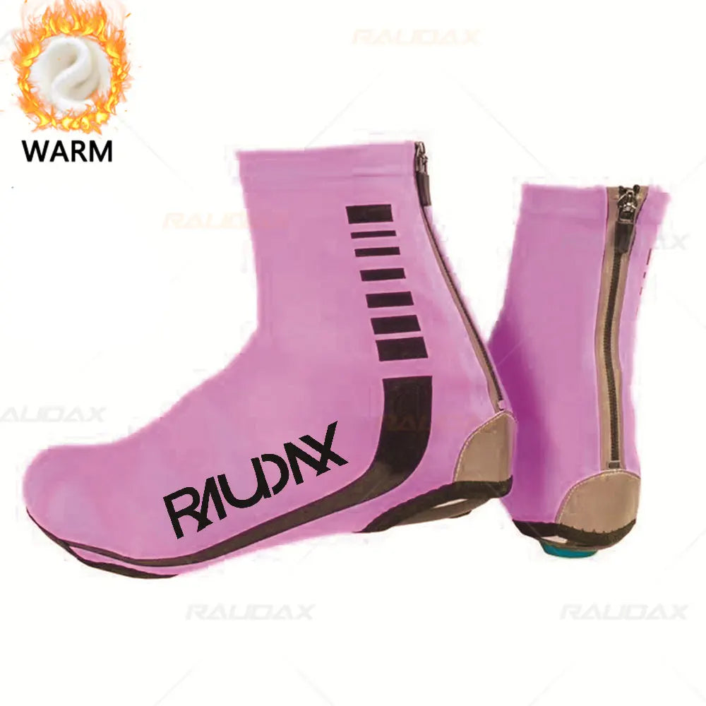 Copriscarpe Termici Invernali Raudax Antivento Per MTB Strada Equitazione All Aperto