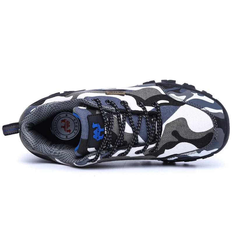 Scarpe Mimetiche Da Esterno Unisex Per Trekking E Trail Running Verde Militare Traspiranti Con Aumento Di Altezza