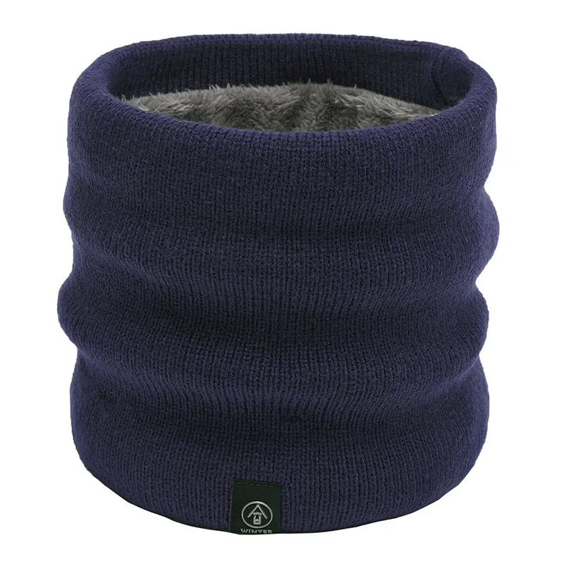 Sciarpa Unisex Inverno Autunno Calda Morbida In Panno Fascia Collo Bandana 25x21 Cm