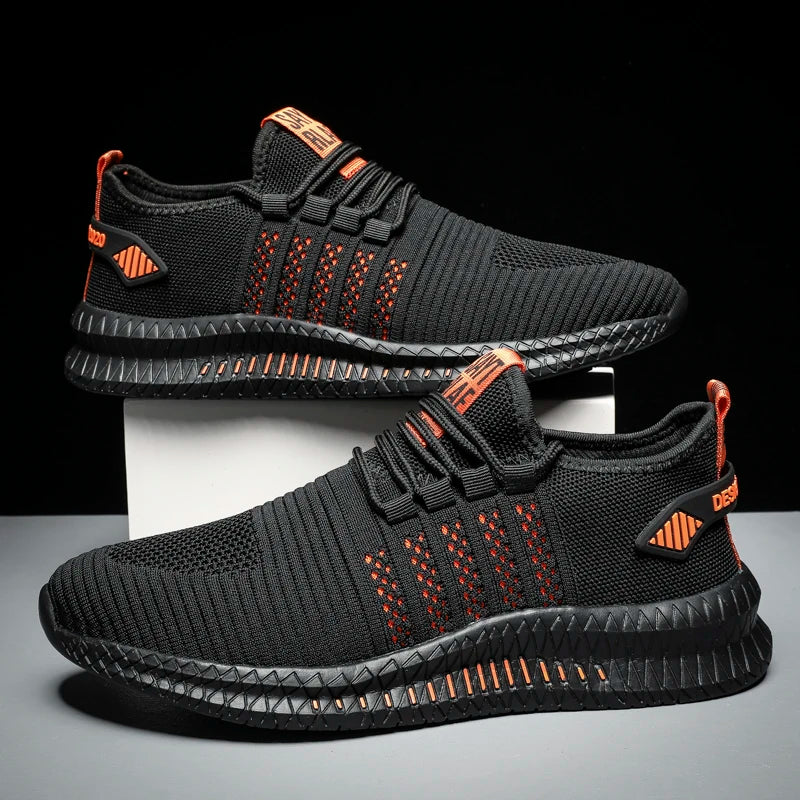 Scarpe Da Ginnastica Alla Moda Da Uomo Leggere Traspiranti Scarpe Da Passeggio Stringate Casual Calzature Maschili