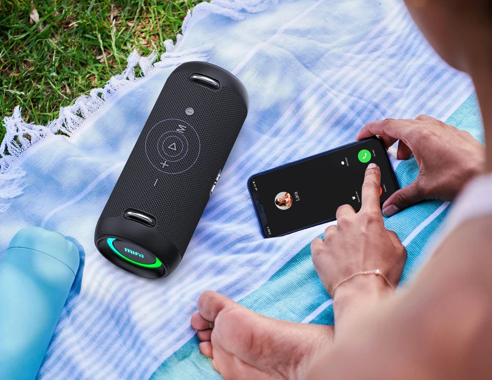 Altoparlante Bluetooth Mifa A90 60 W PMPO Portatile Per Campeggio E Feste All Aperto Suono Potente Con Bassi Profondi