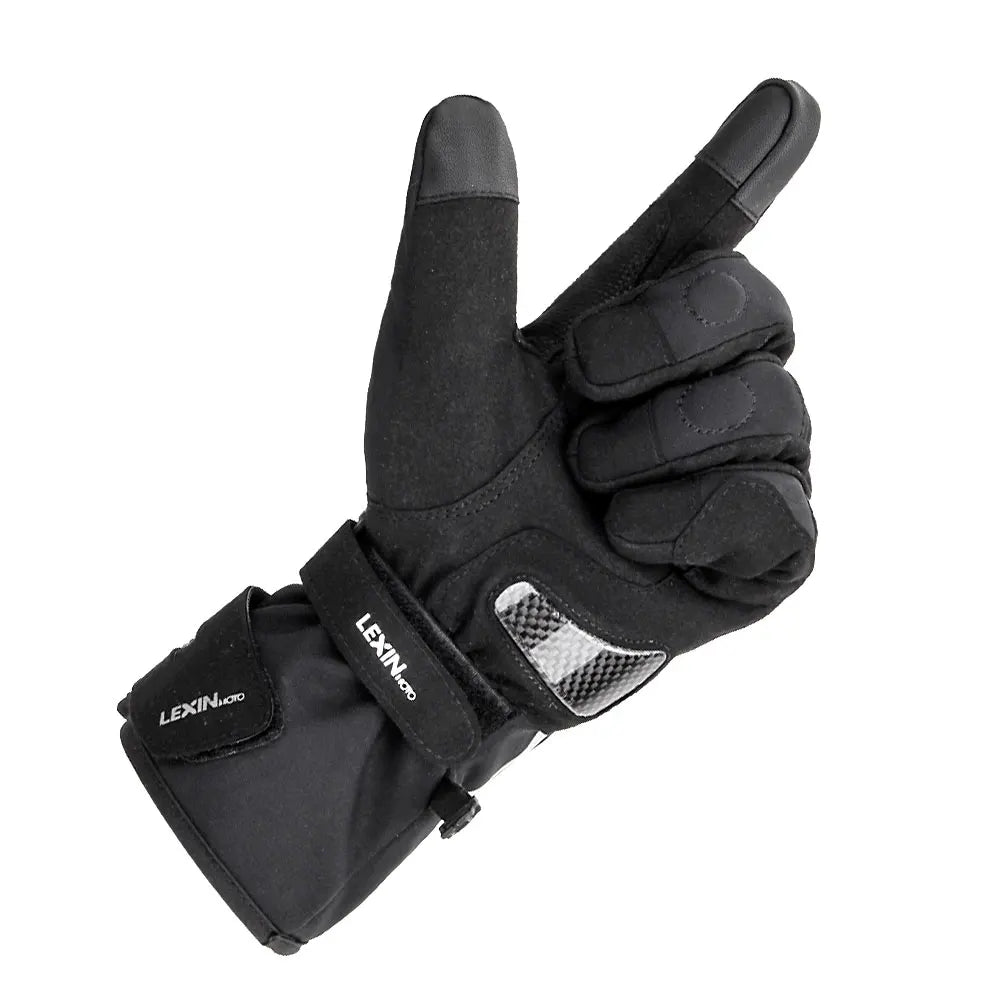 Guanti Estivi Lexin da Uomo per Moto Traspiranti Protezione Mani Design Touchscreen Equitazione Ciclismo