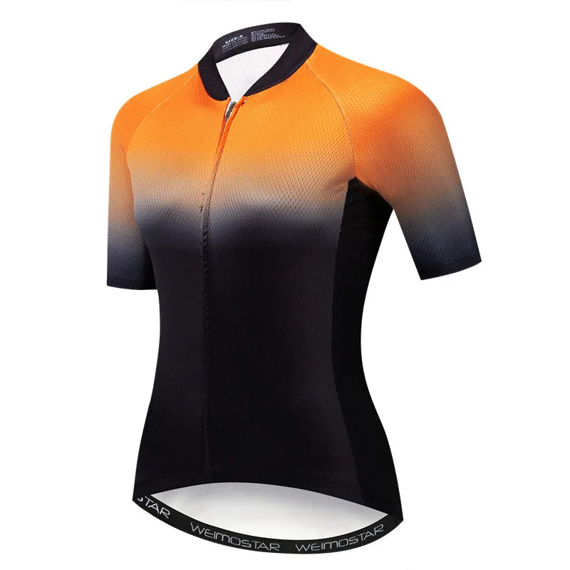 Maglia Da Ciclismo Da Donna Weimostar Estiva Manica Corta Pro Team MTB Abbigliamento Da Bici Maglia Maillot Ciclismo