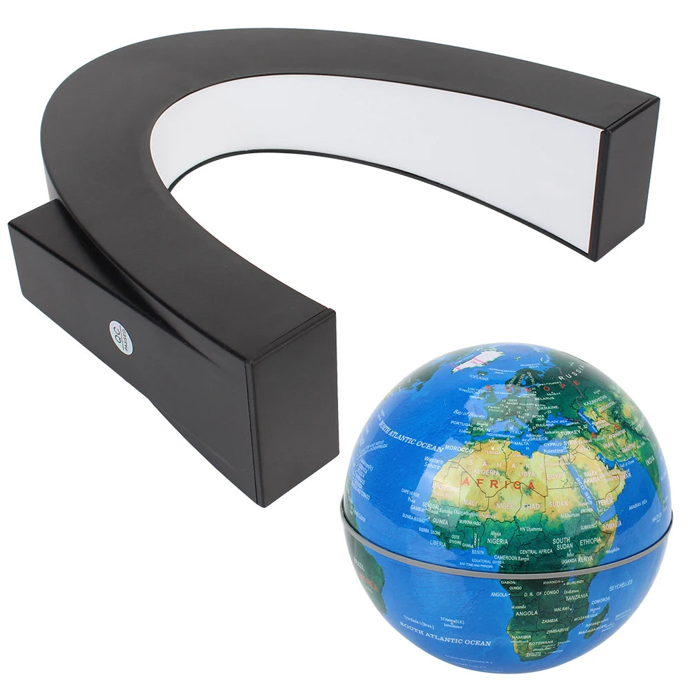 Globo Galleggiante A Levitazione Magnetica Mappa Del Mondo LED Lampada Novità Decorazione Casa Regalo Compleanno
