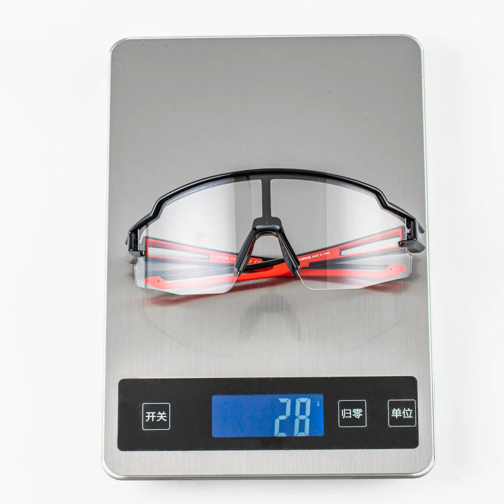 Rockbros Occhiali Da Ciclismo Fotocromatici Con Montatura Integrata Per Miopia Polarizzata Occhiali Da Sole Uomo Donna