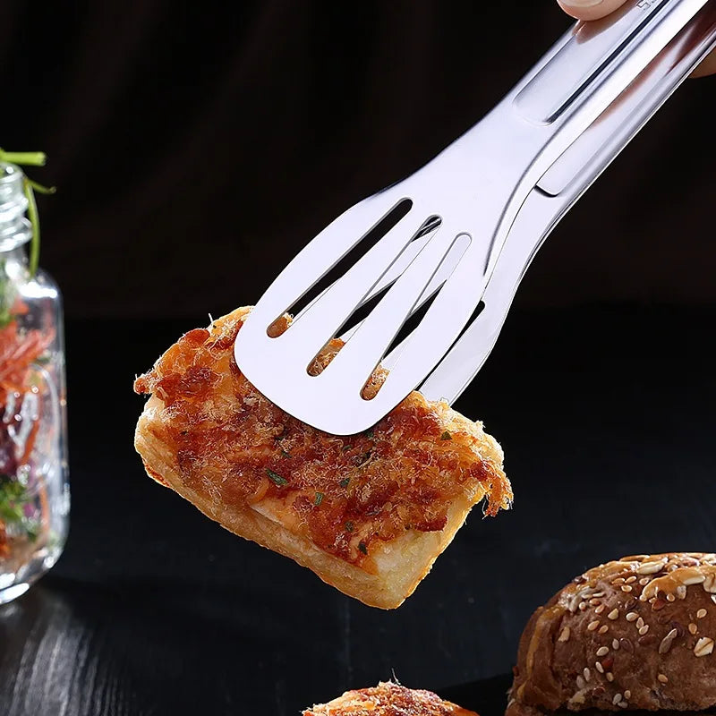 Pinze Per Alimenti In Acciaio Inox Utensili Da Cucina Per Buffet Clip Anticalore Per Pane Morsetto Pasticceria