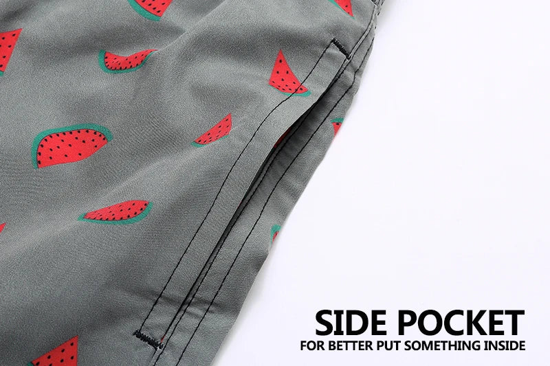Pantaloncini Uomo Ad Asciugatura Rapida A Righe Verticali Traspiranti Con Fodera In Rete Taglie Forti Spiaggia Surf