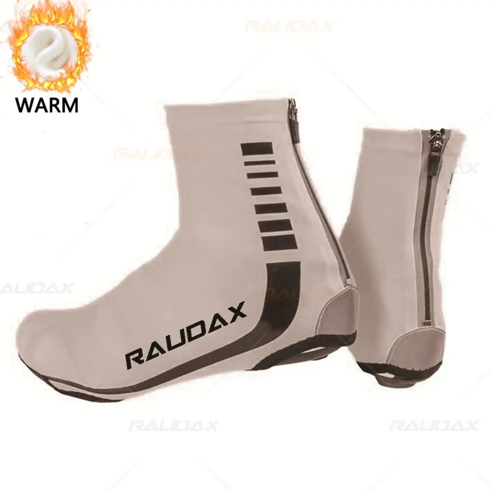 Copriscarpe Termici Invernali Raudax Antivento Per MTB Strada Equitazione All Aperto