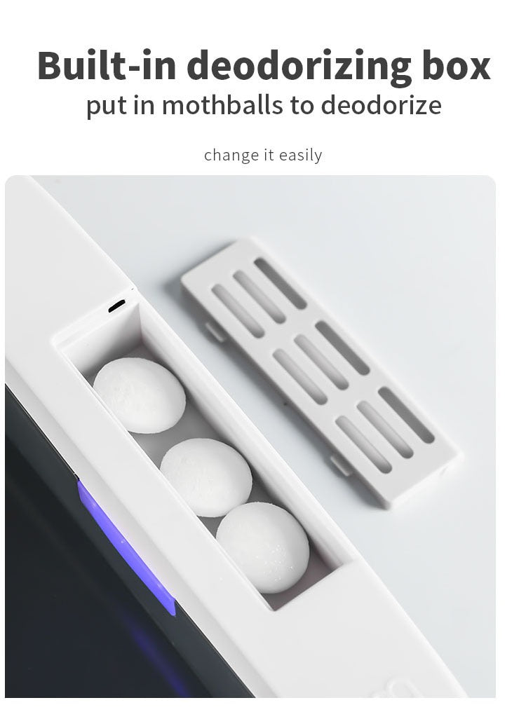 Bidone Spazzatura Elettrico 16 Litri Con Sensore Automatico Touchless Cucina Bagno Impermeabile Coperchio