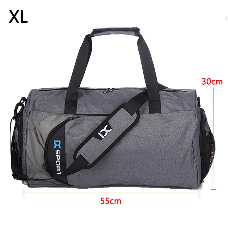 Borsa Palestra XL IX Plus Wet Dry Fitness Sacco Per Scarpe Yoga Viaggio Grande Capacità 36 55 Litri Uomo Donna