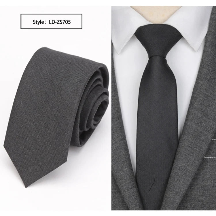 Cravatta Skinny Da Uomo In Lana Tinta Unita Rossa Slim 6 Cm Per Abito Da Sposa Business Party