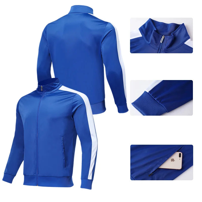 Tuta Sportiva Da Uomo Arancione Con Cerniera Completa Giacca E Pantaloni Per Allenamento Calcio Halloween