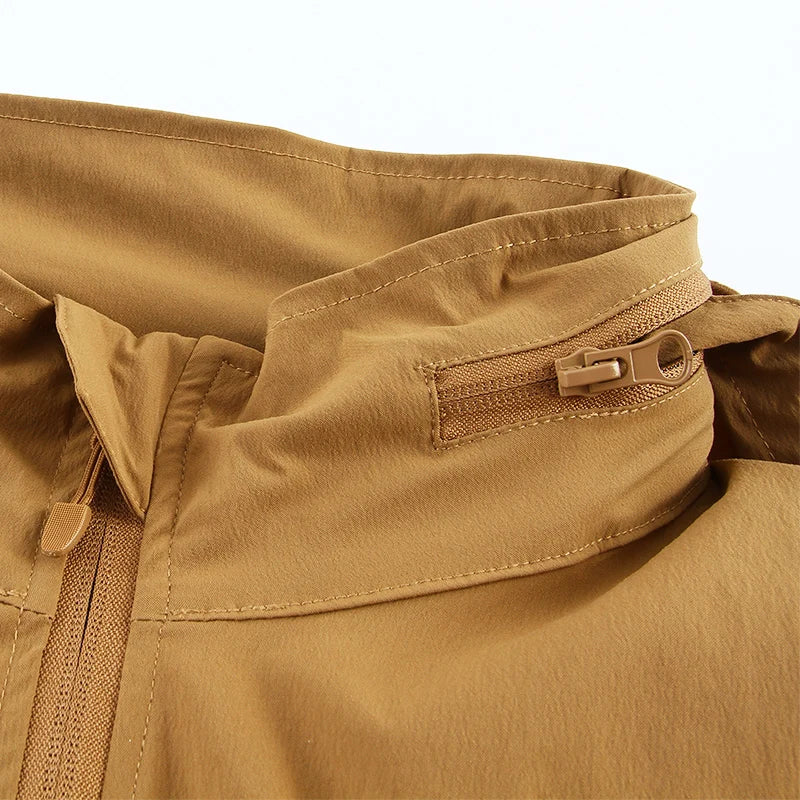Mege Brand Giacca A Vento Tattica Da Uomo Autunno Leggera In Nylon Traspirante Cappotto Militare US Army