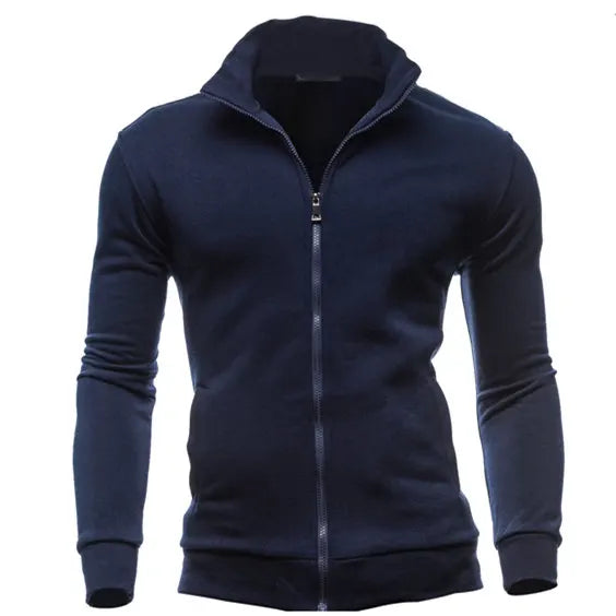 MRMT 2026 Nuove Felpe Da Uomo Senza Cappuccio Con Zip Frontale E Collo Alto Pullover Maschili