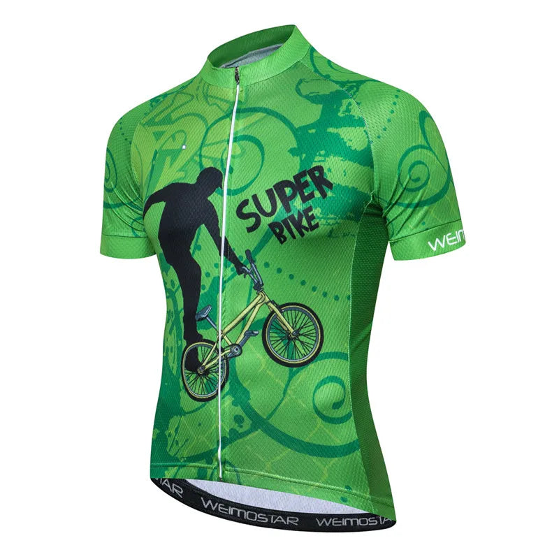 Weimostar Maglia Da Ciclismo Mountain Bike Traspirante Estate Pro Team Abbigliamento MTB Leggera