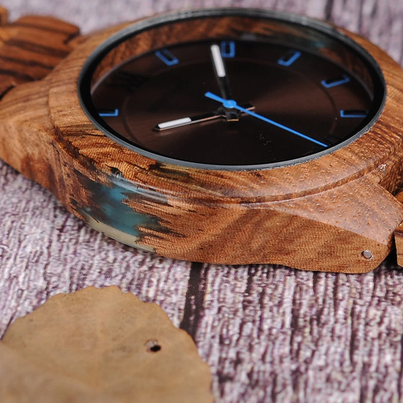 Orologio Da Uomo In Legno Bobo Bird Quarzo Design Speciale In Scatola Regalo Personalizzato Drop Shipping