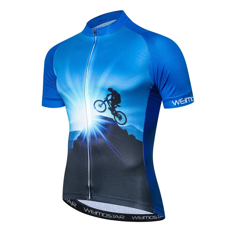 Weimostar Maglia Da Ciclismo Mountain Bike Traspirante Estate Pro Team Abbigliamento MTB Leggera