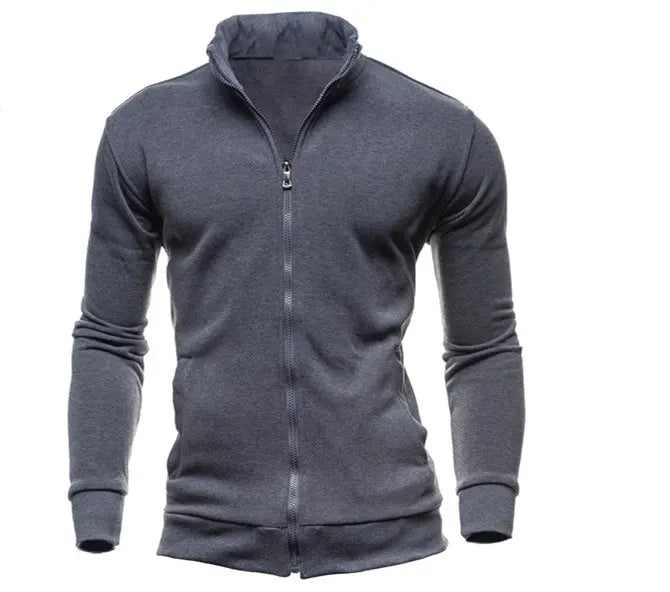 MRMT 2026 Nuove Felpe Da Uomo Senza Cappuccio Con Zip Frontale E Collo Alto Pullover Maschili
