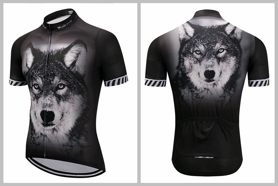 Maglia Da Ciclismo Uomo Manica Corta Traspirante Con Tasche Anti Sudore Asciugatura Rapida Bianco Pro Road MTB