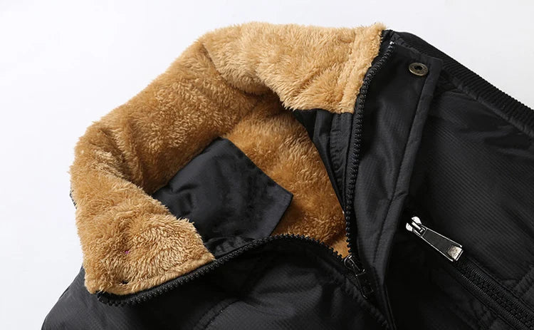 Gilet Termico Da Uomo In Pile Caldo Autunno Inverno Senza Maniche Antivento Nero Blu Scuro 7XL