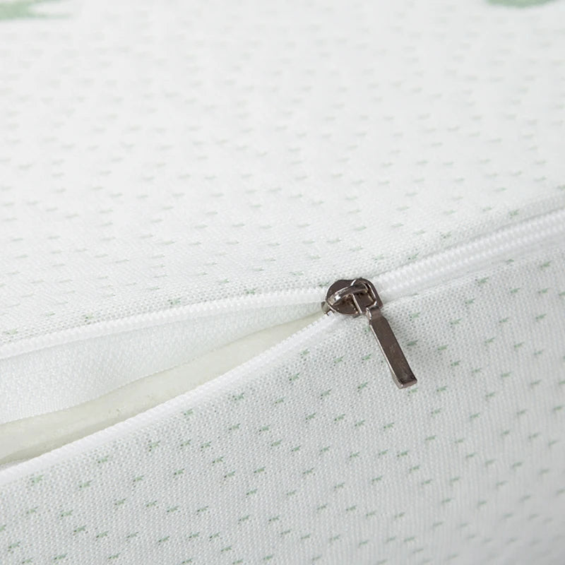 Cuscino In Fibra Di Bambù Con Memory Foam A Rimbalzo Lento E Lattice Naturale Per Sollievo Del Collo
