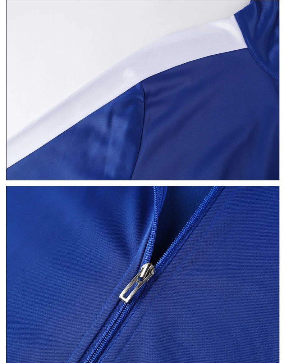 Tuta Sportiva Da Uomo Arancione Con Cerniera Completa Giacca E Pantaloni Per Allenamento Calcio Halloween