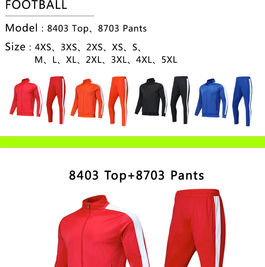 Tuta Sportiva Da Uomo Arancione Con Cerniera Completa Giacca E Pantaloni Per Allenamento Calcio Halloween