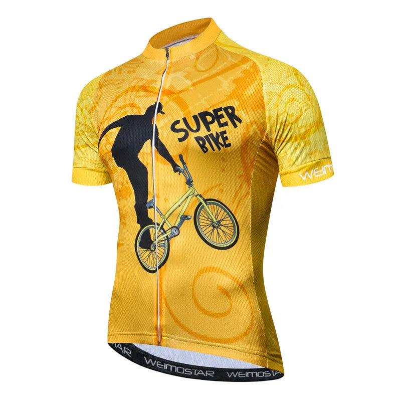 Weimostar Maglia Da Ciclismo Mountain Bike Traspirante Estate Pro Team Abbigliamento MTB Leggera