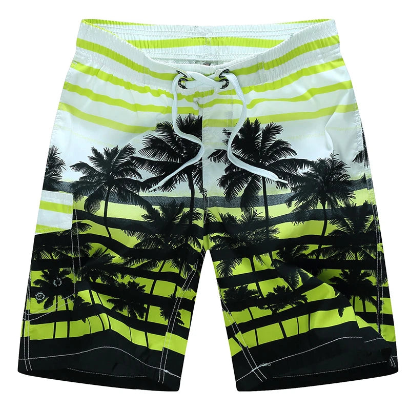 Pantaloncini Da Surf Da Uomo Bermuda Costumi Da Bagno Taglie Forti 4XL 5XL 6XL Asciugatura Rapida Verde Giallo Rosso