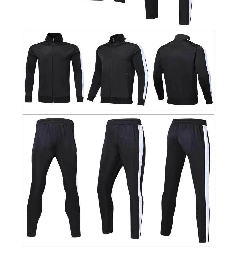 Tuta Sportiva Da Uomo Arancione Con Cerniera Completa Giacca E Pantaloni Per Allenamento Calcio Halloween