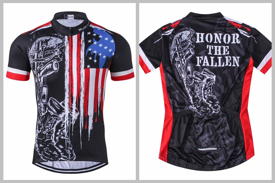 Maglia Da Ciclismo Uomo Manica Corta Traspirante Con Tasche Anti Sudore Asciugatura Rapida Bianco Pro Road MTB