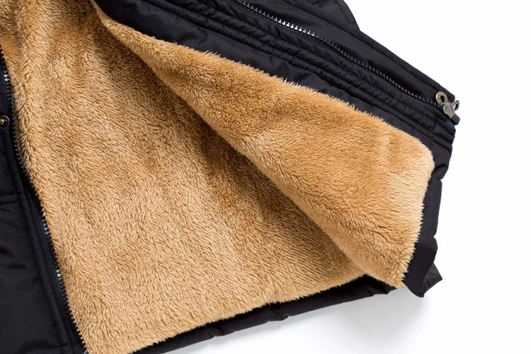 Gilet Termico Da Uomo In Pile Caldo Autunno Inverno Senza Maniche Antivento Nero Blu Scuro 7XL