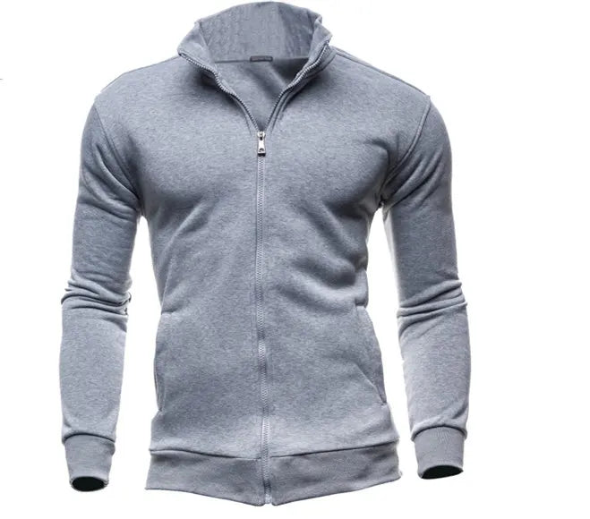 MRMT 2026 Nuove Felpe Da Uomo Senza Cappuccio Con Zip Frontale E Collo Alto Pullover Maschili