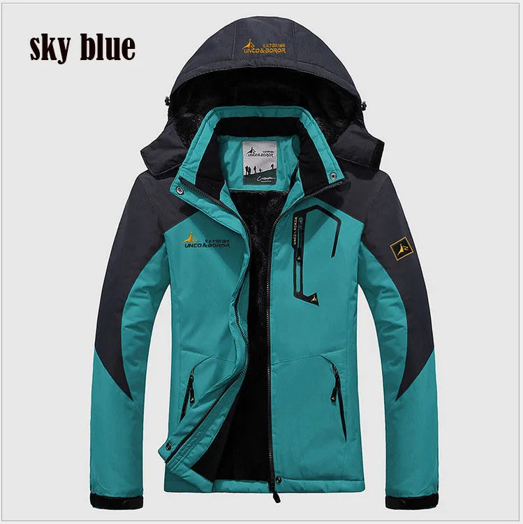 Parka Invernale Da Uomo Antivento Frangivento Plus Con Pelliccia Calda E Spessa Giacche A Vento Militari Senza Cappuccio