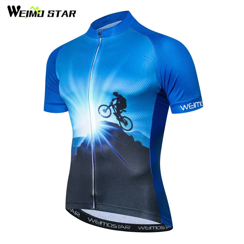 Weimostar Maglia Da Ciclismo Mountain Bike Traspirante Estate Pro Team Abbigliamento MTB Leggera