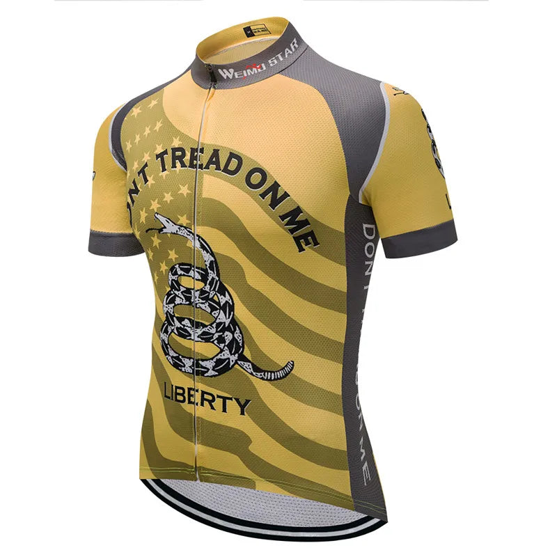 Maglia Da Ciclismo Uomo Manica Corta Traspirante Con Tasche Anti Sudore Asciugatura Rapida Bianco Pro Road MTB