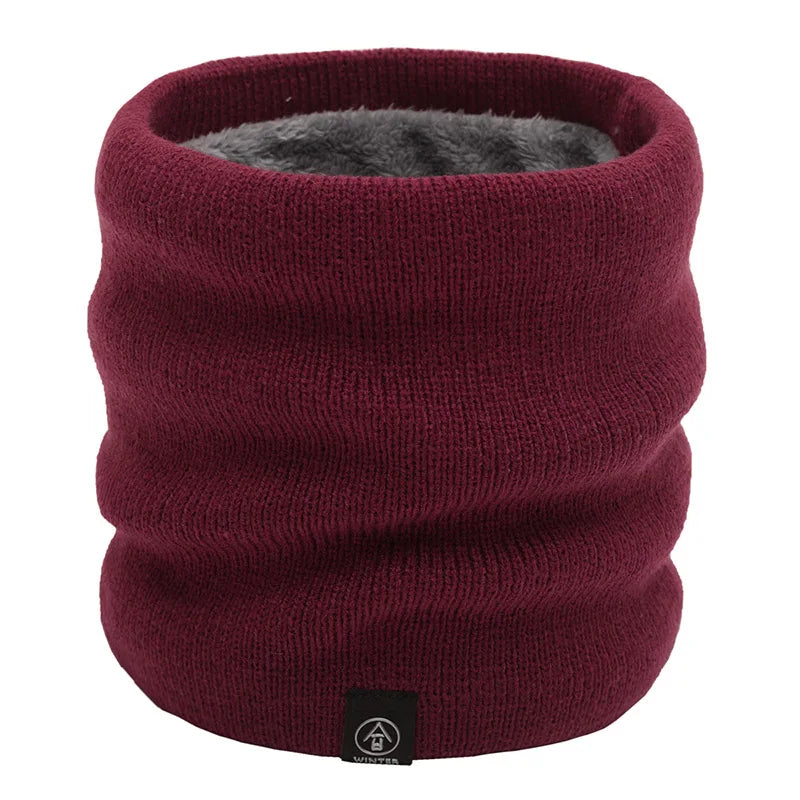 Sciarpa Unisex Inverno Autunno Calda Morbida In Panno Fascia Collo Bandana 25x21 Cm