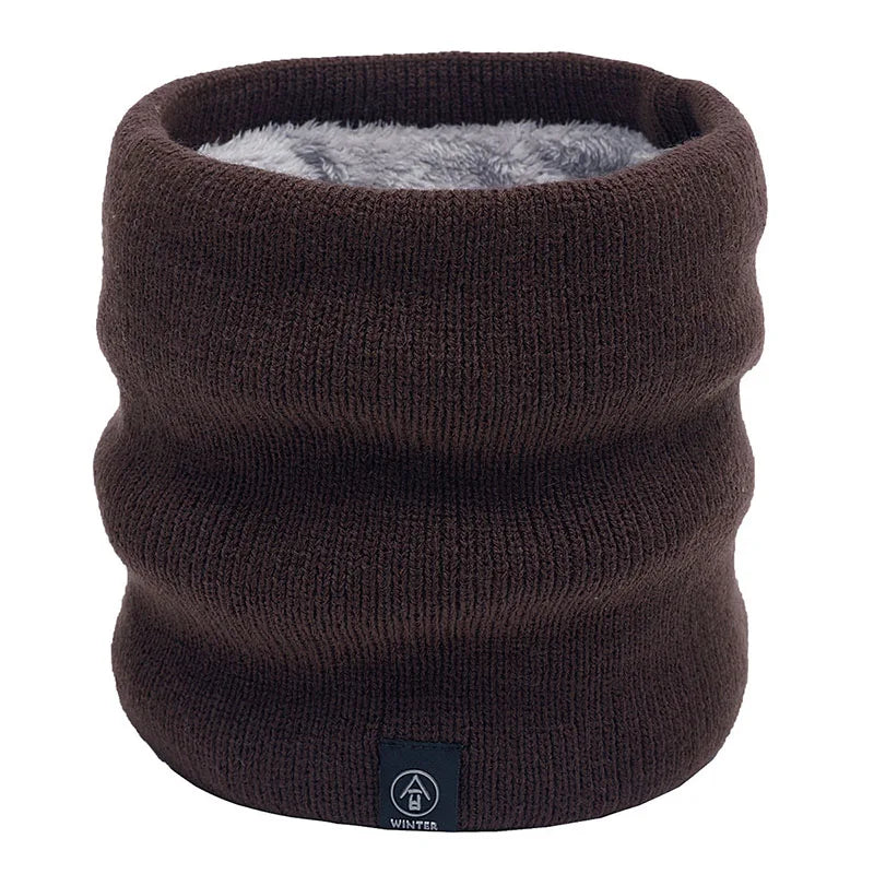 Sciarpa Unisex Inverno Autunno Calda Morbida In Panno Fascia Collo Bandana 25x21 Cm